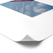 Aërobe vliegtuigen poster (Hoek)