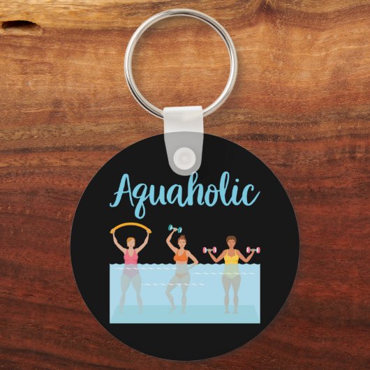 Aerobe wateraerobe artikelen sleutelhanger (Voorkant)