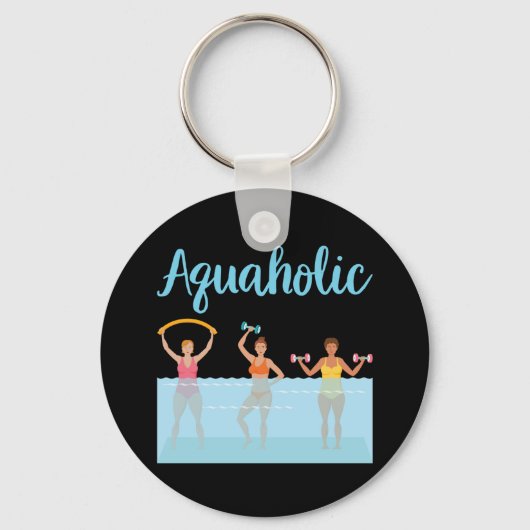 Aerobe wateraerobe artikelen sleutelhanger (Achterkant)