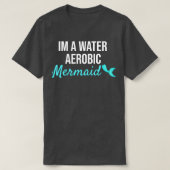 Aerobe Zeemeermin Funny Gift T-shirt (Design voorkant)