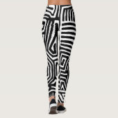 Aerobic oefentights leggings (Achterkant)