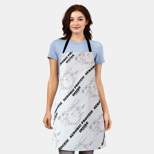 Aerobic Process Inside Krebs Cycle Geek Humor Schort (Gedragen)