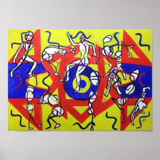 Aerobic Workout Poster (Voorkant)