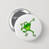 Aerobics Frog Ronde Button 5,7 Cm (Voorkant /achterkant)