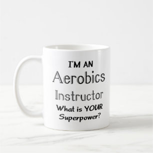 aerobics instructeur koffiemok