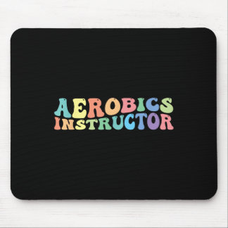 Aerobics instructeur oefening fitness muismat