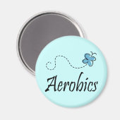 Aerobics Instructor Magnet (Voorkant / Achterkant)