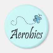 Aerobics Instructor Magnet (Voorkant)