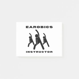 Aerobics Instructor Post-it® Notes