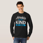 Aerobics Is Mijn Ding Fitness Aerobics Inst T-shirt (Voorkant volledig)