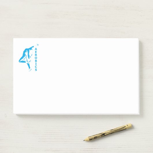 Aerobics Post-it® Notes (Op bureau)