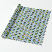 Aerobics Smoothie Cadeaupapier (Uitgerold)