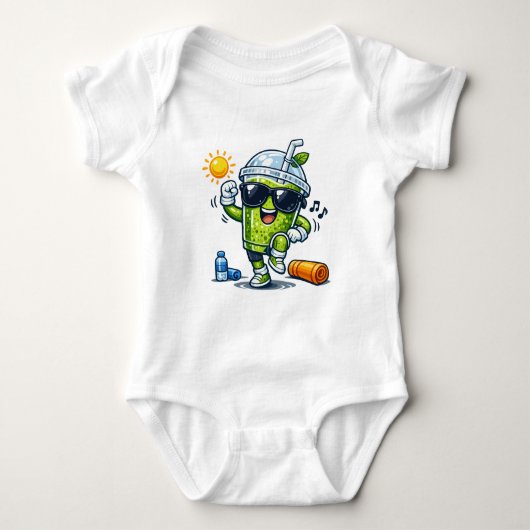 Aerobics Smoothie Romper (Voorkant)
