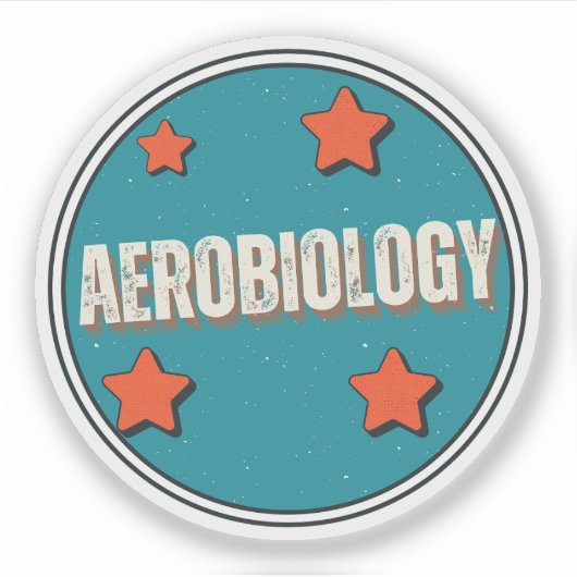 Aerobiologie Sticker (Voorkant)