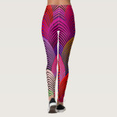 Aerobische inspanningstitels leggings (Achterkant)