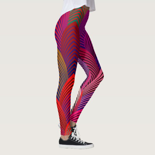 Aerobische inspanningstitels leggings (Rechts)