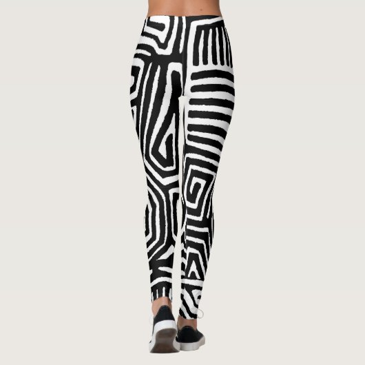 Aerobische inspanningstitels leggings (Achterkant)