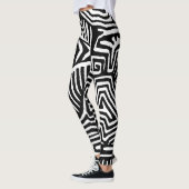 Aerobische inspanningstitels leggings (Links)