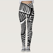 Aerobische inspanningstitels leggings (Voorkant)