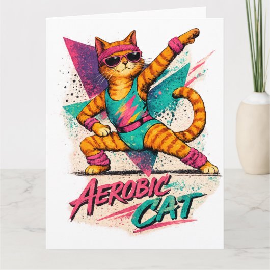 AEROBISCHE KAT KAART (Voorkant)