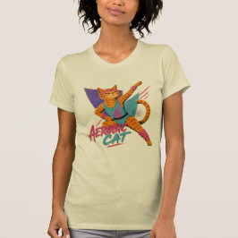 AEROBISCHE KAT T-SHIRT