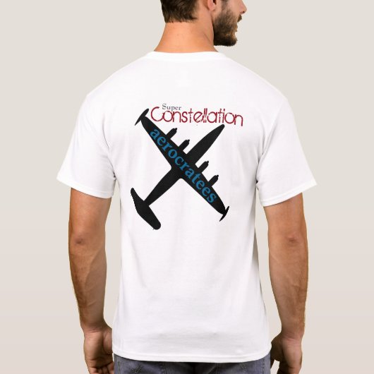 aerocratten Super Constellation T-shirt (Achterkant)