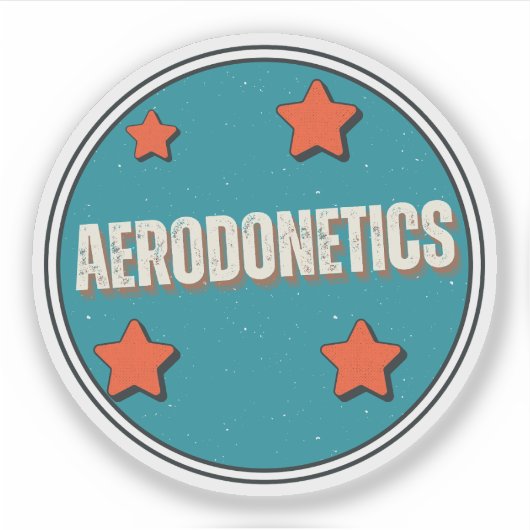 Aerodonetica Sticker (Voorkant)