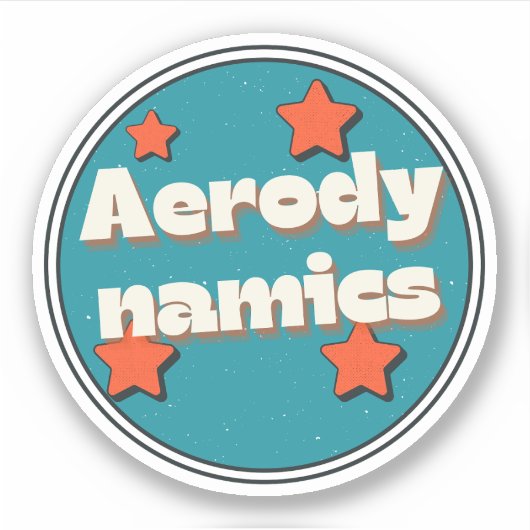 Aerodynamica Sticker (Voorkant)