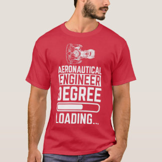 Aërodynamische ingenieursinrichting t-shirt