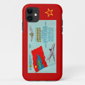 Aeroflot Passenger Ticket Case-Mate iPhone Case (Achterkant)