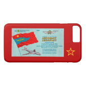Aeroflot Passenger Ticket Case-Mate iPhone Case (Achterkant (Horizontaal))