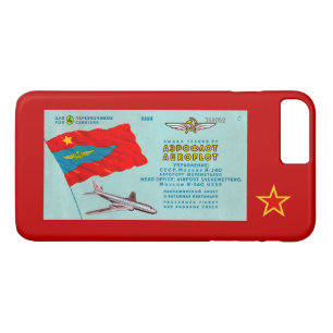 Aeroflot Passenger Ticket Case-Mate iPhone Case
