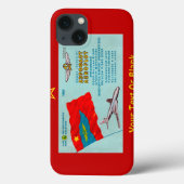 Aeroflot Passenger Ticket Case-Mate iPhone Case (Achterkant)