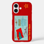 Aeroflot Passenger Ticket Case-Mate iPhone Hoesje (Achterkant)
