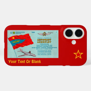 Aeroflot Passenger Ticket Case-Mate iPhone Hoesje