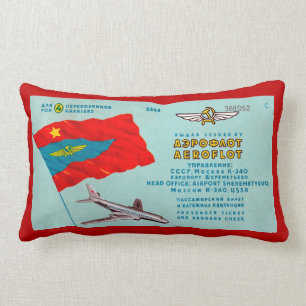 Aeroflot Passenger Ticket Kussen