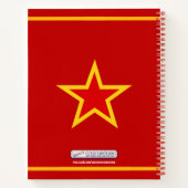 Aeroflot Passenger Ticket Notitieboek (Achterkant)