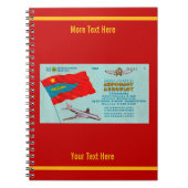 Aeroflot Passenger Ticket Notitieboek (Voorkant)