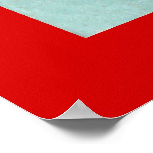 Aeroflot Passenger Ticket Poster (Hoek)