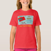 Aeroflot Passenger Ticket T-shirt (Voorkant)