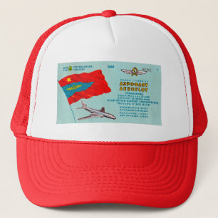 Aeroflot Passenger Ticket Trucker Pet