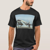 Aeroflot Tu 114 AIRLINER T-shirt (Voorkant)