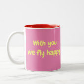 Aeromoza Tweekleurige Koffiemok (Links)