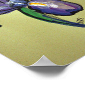 Aeronautical Iris Modern Art Painting Print Poster (Hoek)