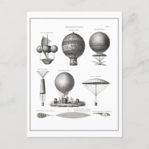  Aeronautics Vliegmachines Briefkaart