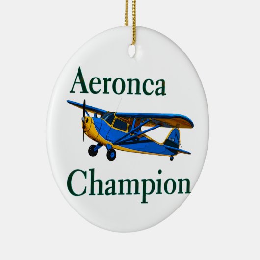 Aeronca Champion Keramisch Ornament (Rechts)