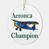 Aeronca Champion Keramisch Ornament (Links)