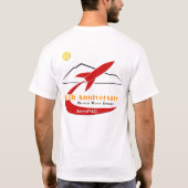 AeroPac 20e Jubileum "Toetsen" T-shirt (Achterkant)