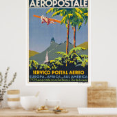 Aeropostale Reis Poster (Keuken)