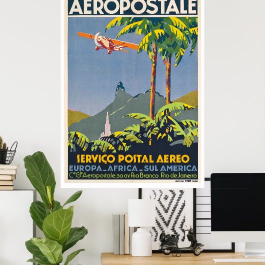  Aeropostale Reis Poster (Thuiskantoor)